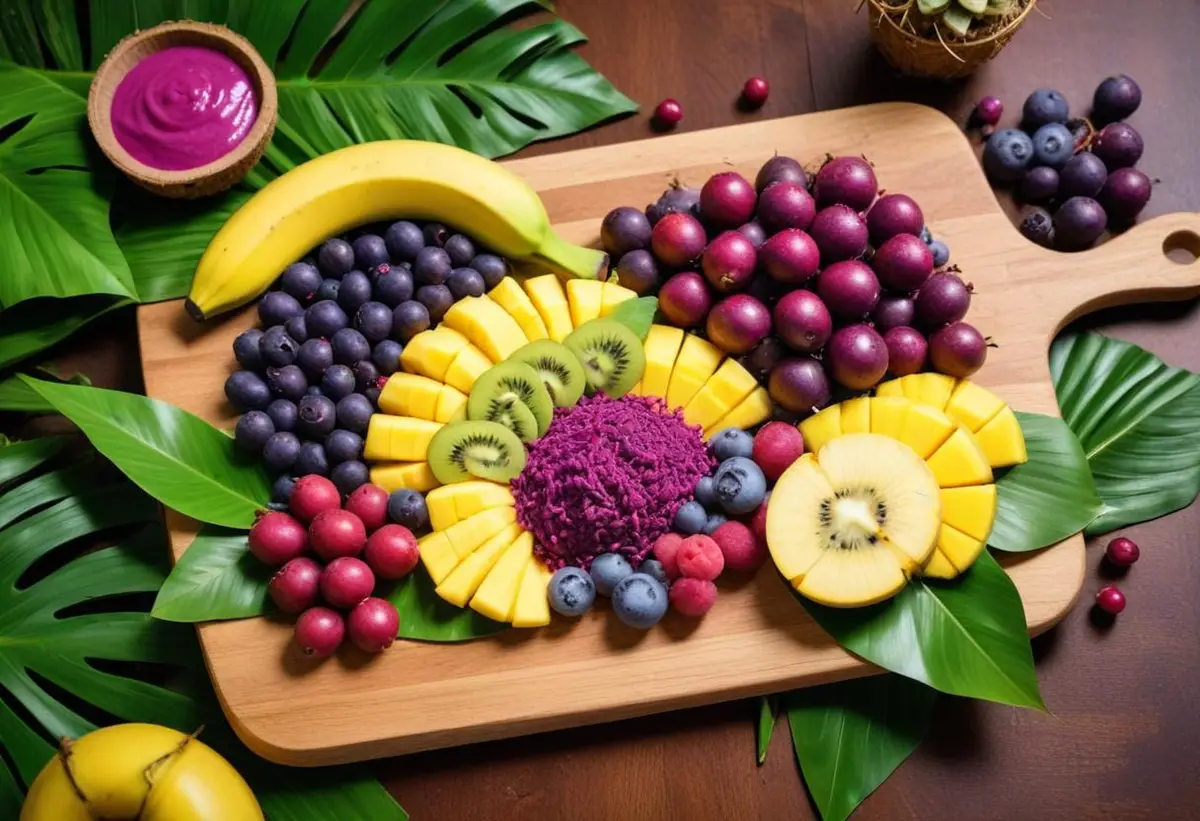 Upptäck acai illustration