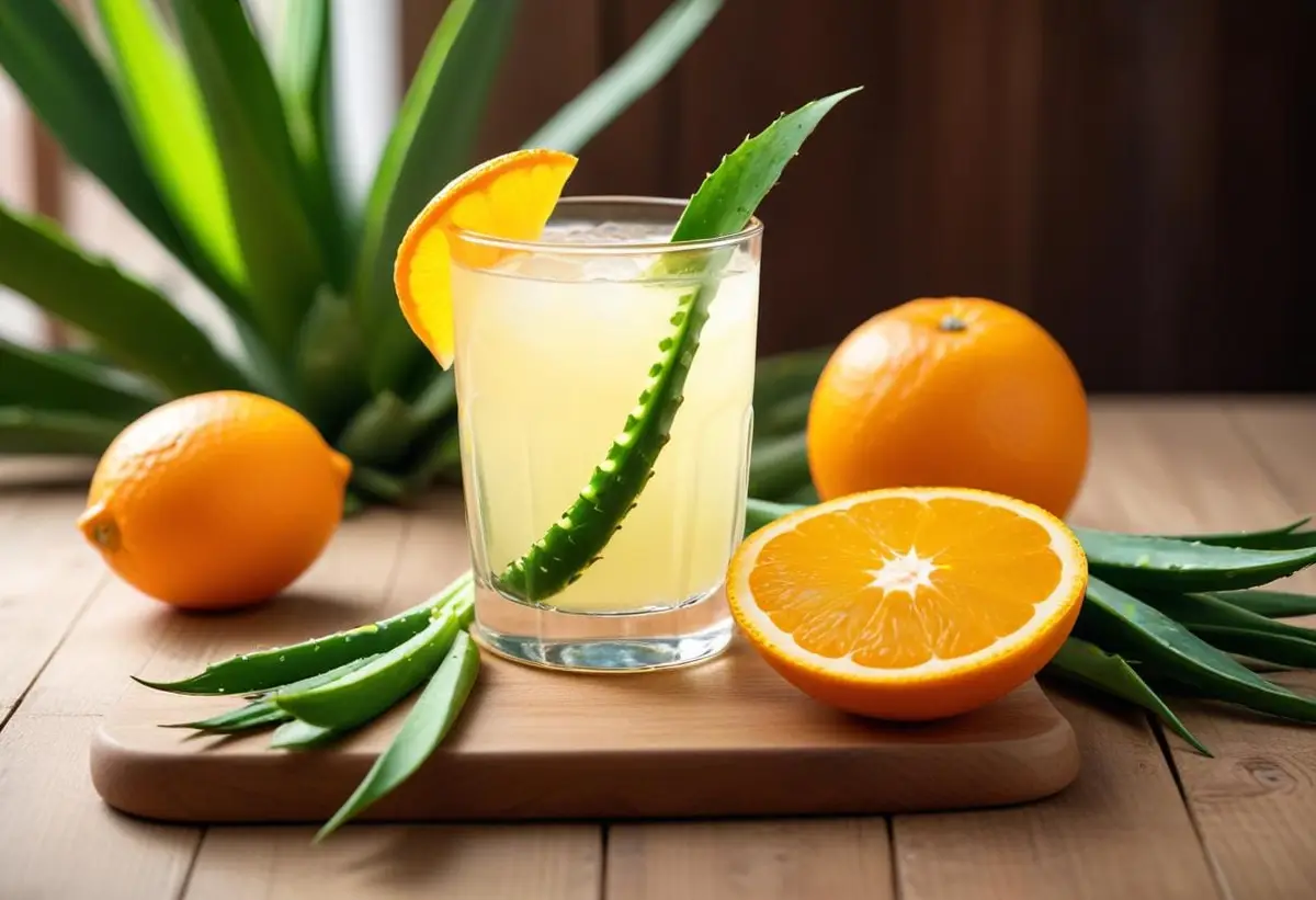 Upptäck fördelarna med aloe vera juice! illustration