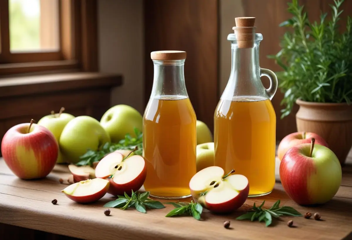 Äppelcidervinäger illustration
