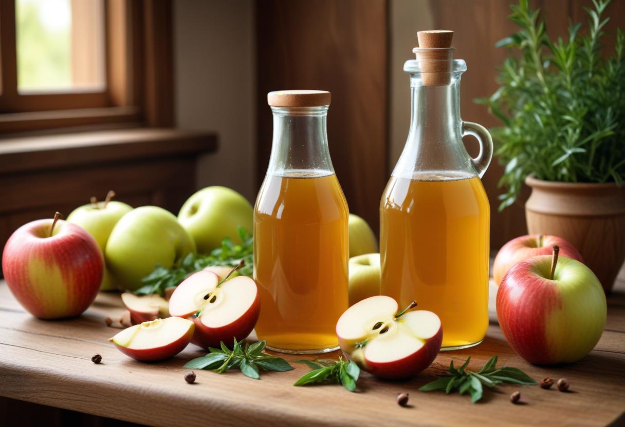 Äppelcidervinäger illustration